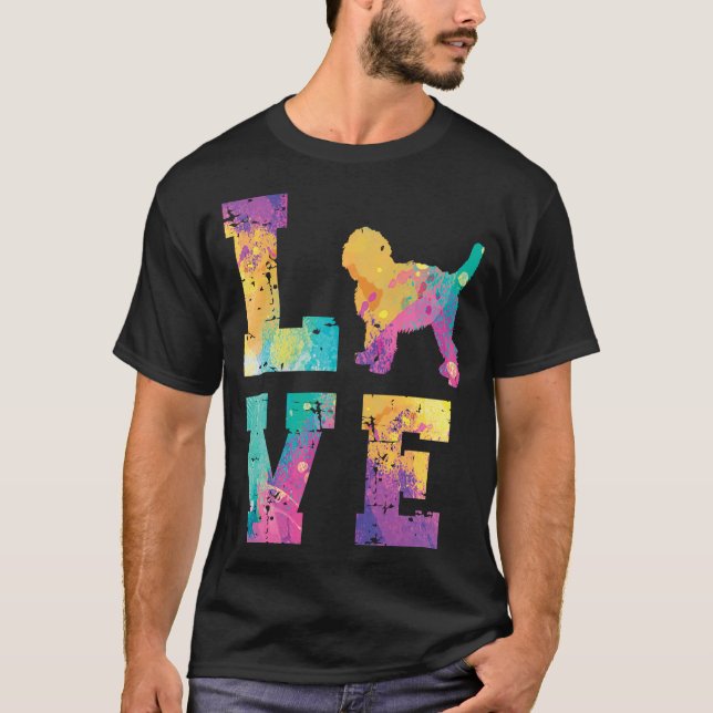 Goldendoodle Love T-Shirt (Vorderseite)