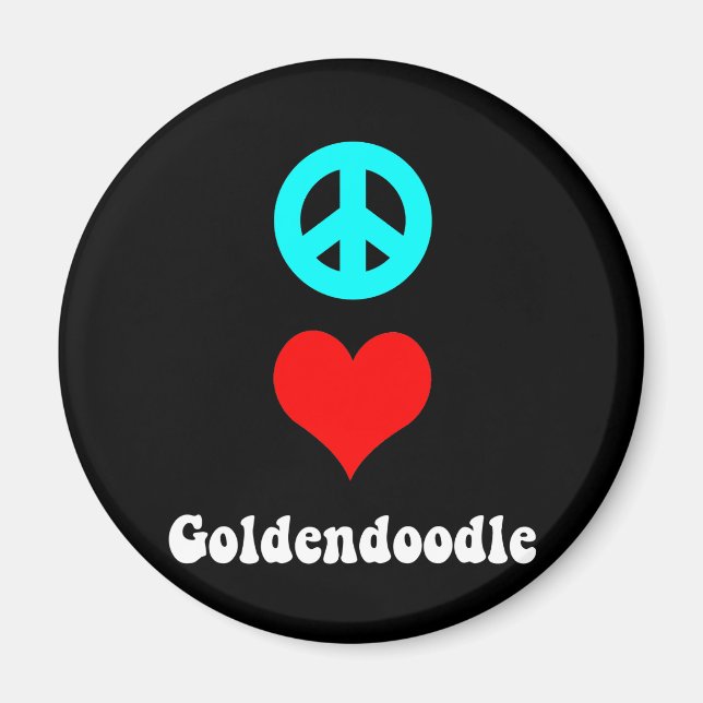 goldendoodle magnet (Vorne)