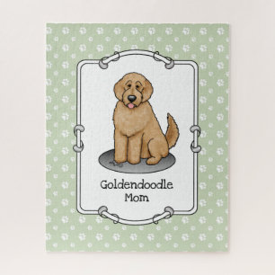 Goldendoodle-Mama Doodle-Mama (goldrot) Hundemutte Puzzle