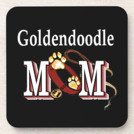 Goldendoodle-Mama Getränkeuntersetzer