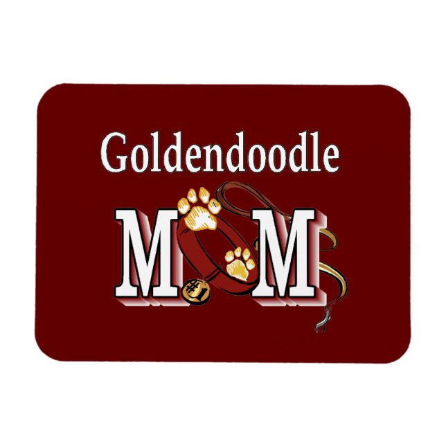 Goldendoodle-Mama Magnet (Horizontal)
