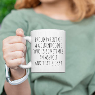 Goldendoodle Mama Proud Parent of a Goldendoodle Kaffeetasse
