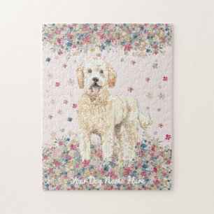 Goldendoodle mit mittellangen Haaren Puzzle