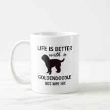Goldendoodle Personalisiertes Leben ist besser