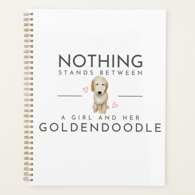 Goldendoodle-Planer Planer (Vorderseite)