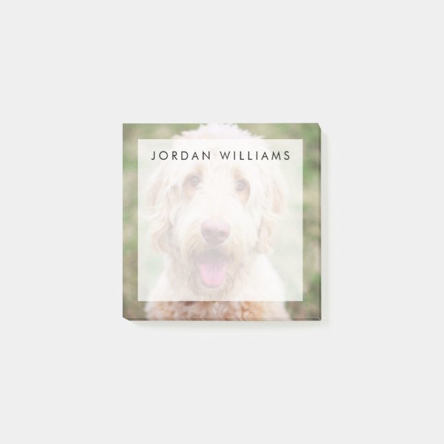 Goldendoodle Post-it Klebezettel (Vorderseite)