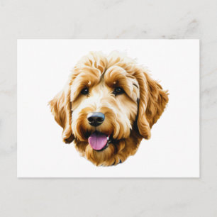 Goldendoodle Postkarte