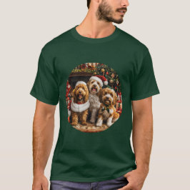 Goldendoodle Puppy Hunde T-Shirt