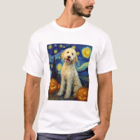Goldendoodle Süßer Hund Halloween Jack O Lantern K