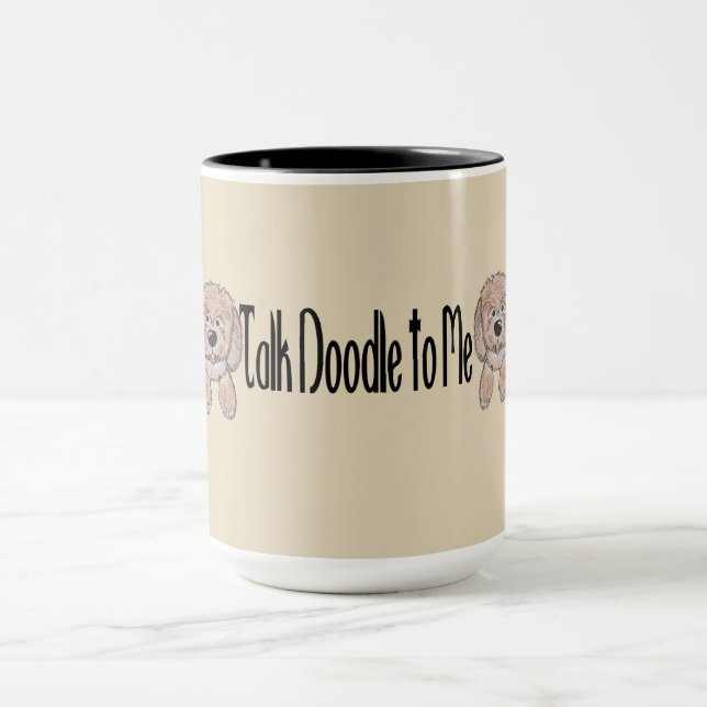 Goldendoodle-Tasse Tasse (Zentrum)