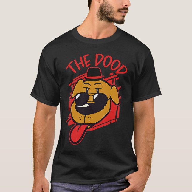 Goldendoodle The Dood Vintage Dog T-Shirt (Vorderseite)