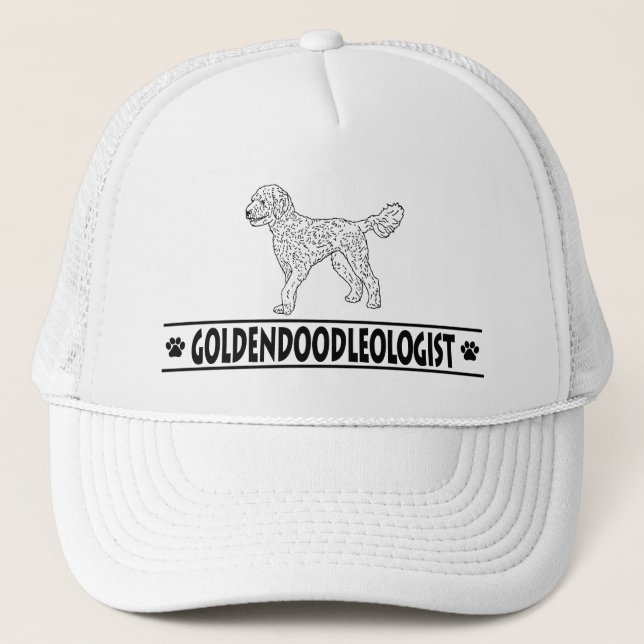 Goldendoodle Truckerkappe (Vorderseite)