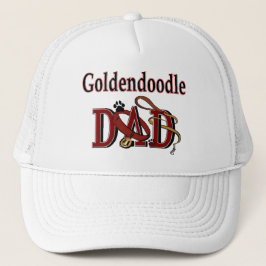 Goldendoodle-Vater-Hut Truckerkappe
