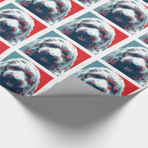 GOLDENDOODLE von Hope Hogs Geschenkpapier