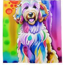 Goldendoodle Vorhang "Good Dood Collection"