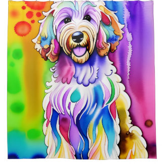 Goldendoodle Vorhang "Good Dood Collection"