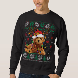 Goldendoodle Weihnachten Ugly Sweater Funny Dog Li Sweatshirt
