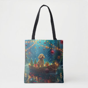 Goldendoodle Weihnachtsfestliche Reise