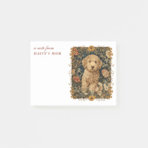 Goldendoodle-Welpe für Doodle-Mama oder -Papa Post-it Klebezettel
