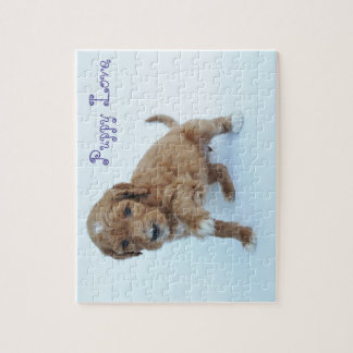 Goldendoodle Welpen-Puzzle Puzzle