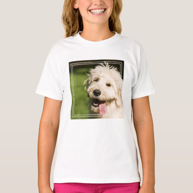Goldendoodle Welpenpaneel T-Shirt (Vorderseite)