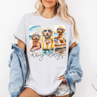 Goldendoodles in Sonnenbrille Dog Tage des Sommers T-Shirt