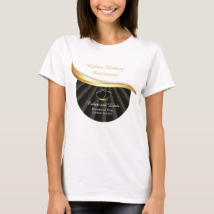 Goldene 50. Hochzeit Religiöser Jahrestag  T-Shirt