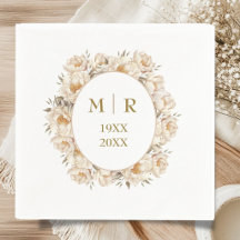 Goldene 50. Hochzeitstag Pfingstrosen-Blumen-Servi