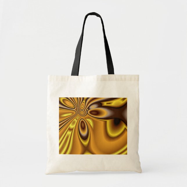 Goldene abstrakte ~ Tasche (Vorne)