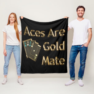 Goldene Aces sind Goldmedaille, Fleecedecke