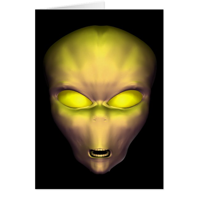 Goldene Alien (Vorne)