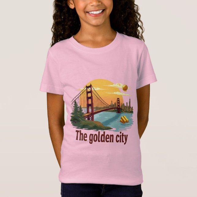 Goldene Altstadt T-Shirt (Vorderseite)