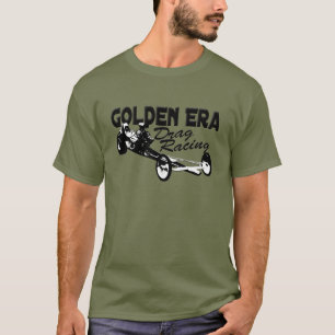 Goldene Ära-Widerstand, der Slingshot Dragster T-Shirt