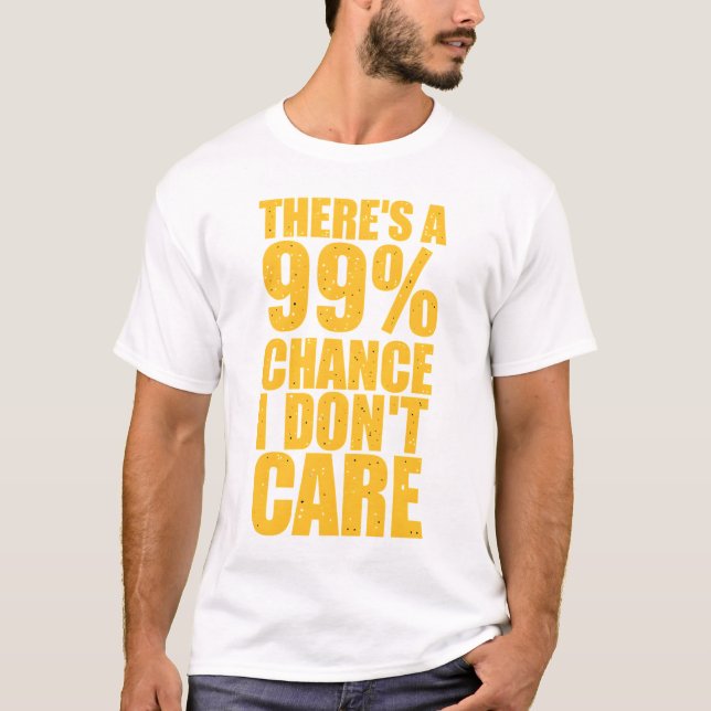 Goldene Attitude T-Shirt (Vorderseite)