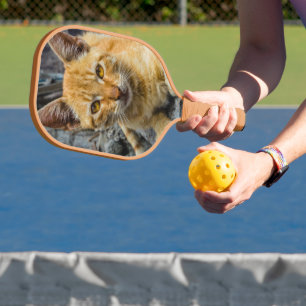 Goldene Augen Pickleball Schläger