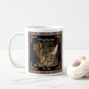 Goldene Augen psychedelisches Paisley Tasse