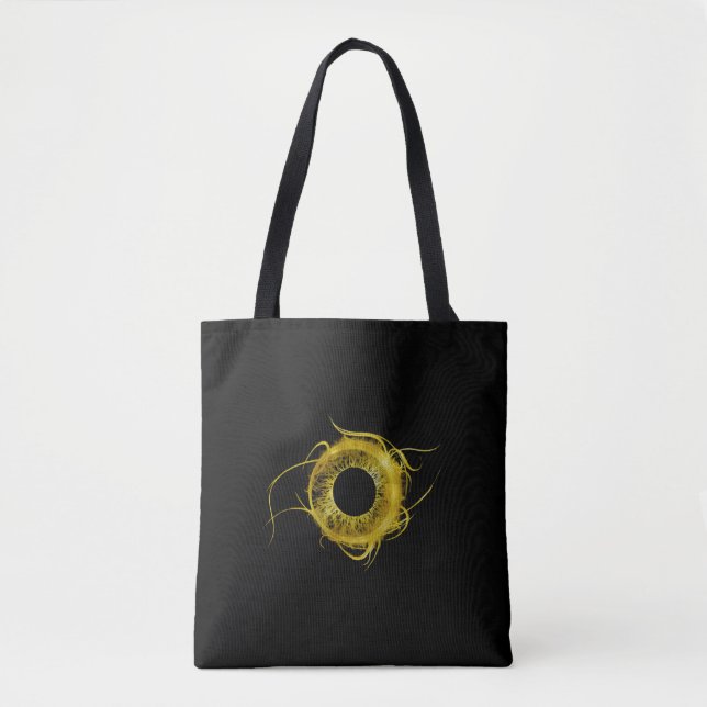 Goldene Augen-Taschen-Tasche (Vorderseite)
