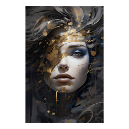 Goldene Aura Poster