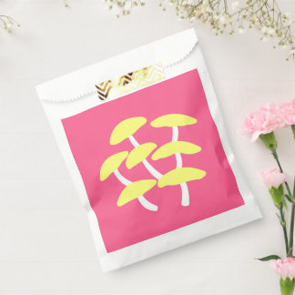 Goldene Austernpilz-Geschenktüte Geschenktütchen