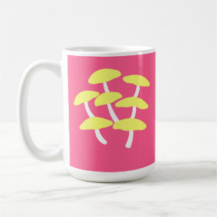 Goldene Austernpilz-Kaffeetasse Kaffeetasse