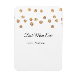 Goldene Bälle Glitzer Mama gibt Mutter je einen Na Magnet