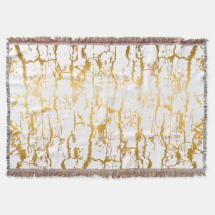 Goldene Baumrindenrisse Decke
