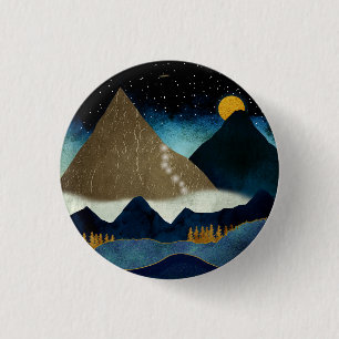 Goldene Bergketten Button