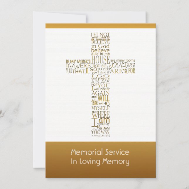 Goldene Bibel versifiziert Gedenkveranstaltung 2 Einladung (Vorderseite)