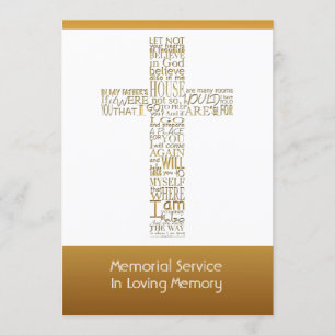 Goldene Bibel versifiziert Gedenkveranstaltung 2 Einladung