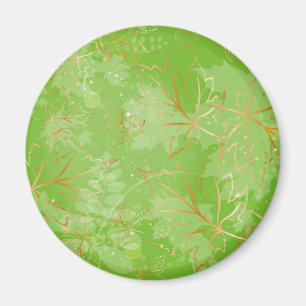 Goldene Blätter 7 Magnet