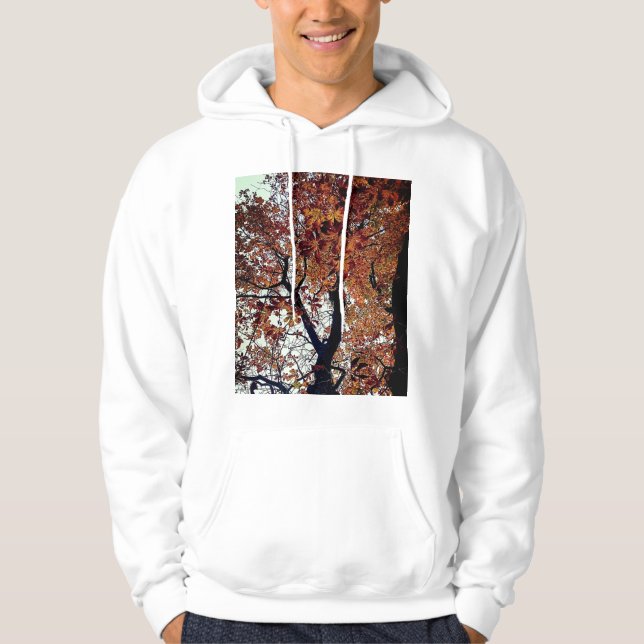 Goldene Blätter Hoodie (Vorderseite)