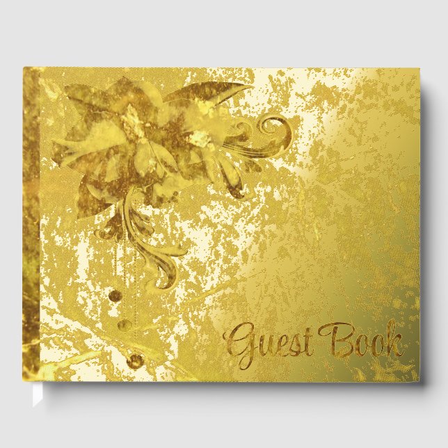 Goldene Blume Gästebuch (Vorderseite)