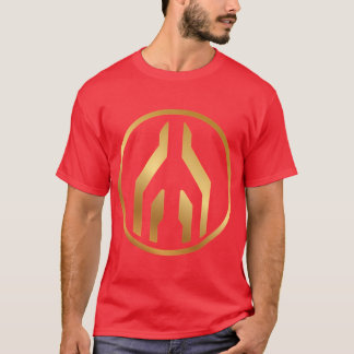 Goldene Blüte T-Shirt
