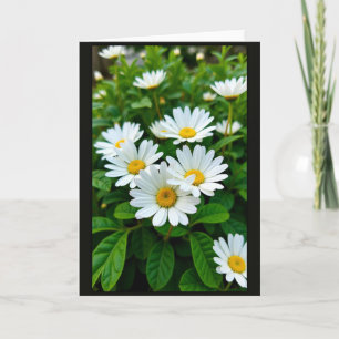 Goldene Blüten Muttertagskarte Karte